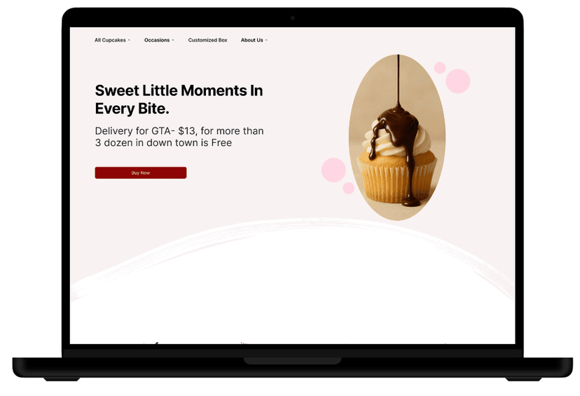 CupBox – Gamified Cupcake Builder (UX / UI)